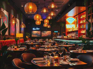 All Stars Restaurant & Bar: Experience Dining with Fast WiFi